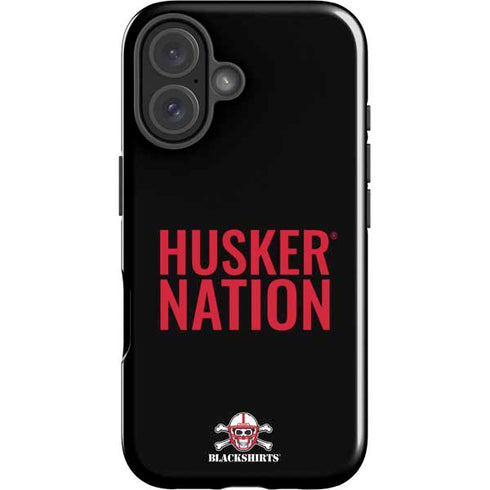 University of Nebraska Husker Nation iPhone 16 Impact Case