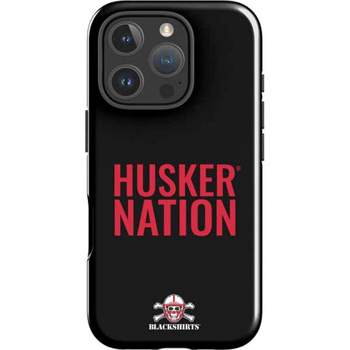 University of Nebraska Husker Nation iPhone 16 Pro Impact Case