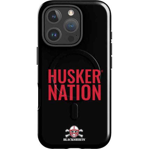 University of Nebraska Husker Nation iPhone 16 Pro Magsafe Impact Case