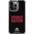 University of Nebraska Husker Nation iPhone 16 Pro Max Clear Case