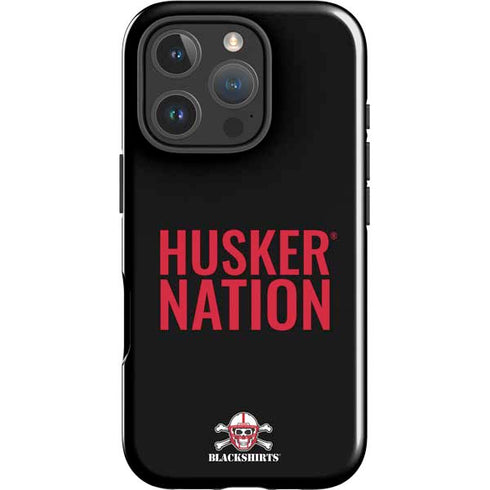 University of Nebraska Husker Nation iPhone 16 Pro Max Impact Case