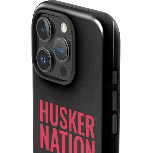 University of Nebraska Husker Nation iPhone 16 Pro Max Impact Case