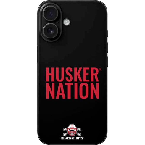 University of Nebraska Husker Nation iPhone 16 Skin