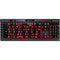 University of Nebraska Husker Nation K95 RGB PLATINUM Mechanical Gaming Keyboard Skin