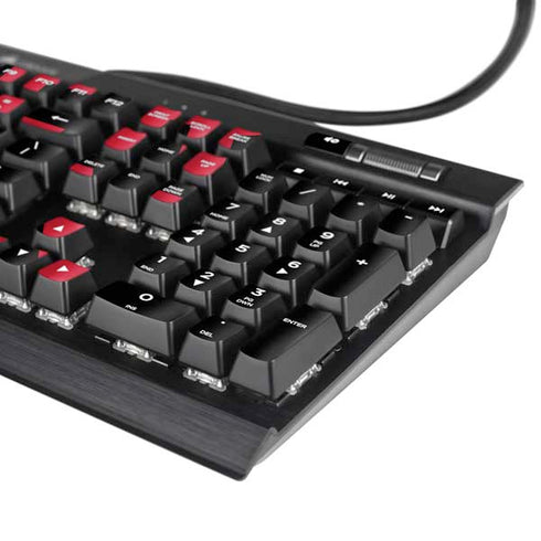 University of Nebraska Husker Nation K95 RGB PLATINUM Mechanical Gaming Keyboard Skin