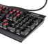 University of Nebraska Husker Nation K95 RGB PLATINUM Mechanical Gaming Keyboard Skin