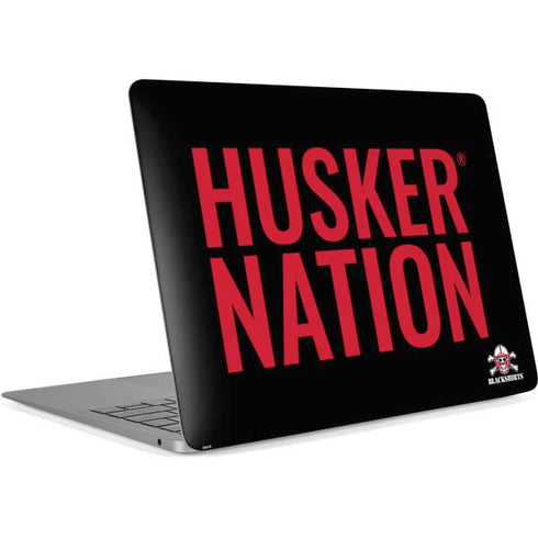 University of Nebraska Husker Nation Apple MacBook Air Skin