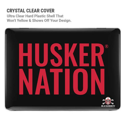 University of Nebraska Husker Nation MacBook Pro 14in (2021-24) Case plus Skin