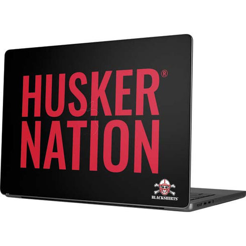University of Nebraska Husker Nation Apple MacBook Pro 14-inch Skin
