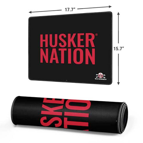 University of Nebraska Husker Nation Gaming Mouse Pad
