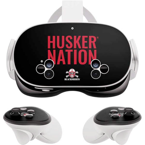 University of Nebraska Husker Nation Meta Quest 3S Skin