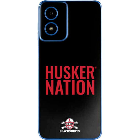 University of Nebraska Husker Nation Moto G Play 4G (2024) Skin