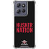 University of Nebraska Husker Nation Moto G Power 5G (2025) Clear Case
