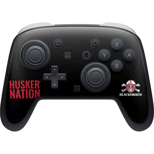 University of Nebraska Husker Nation Nintendo Switch 2 (2025) Pro Controller Skin