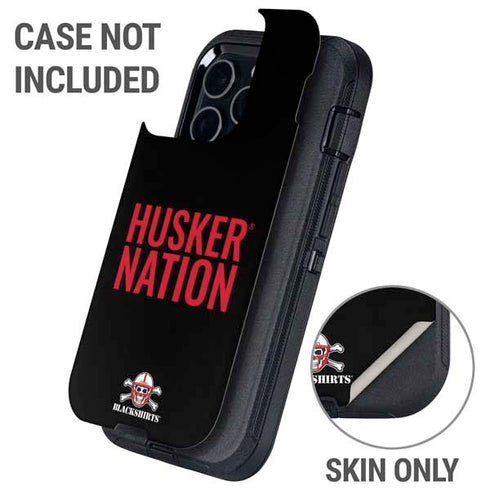 University of Nebraska Husker Nation Otterbox Defender iPhone Skin