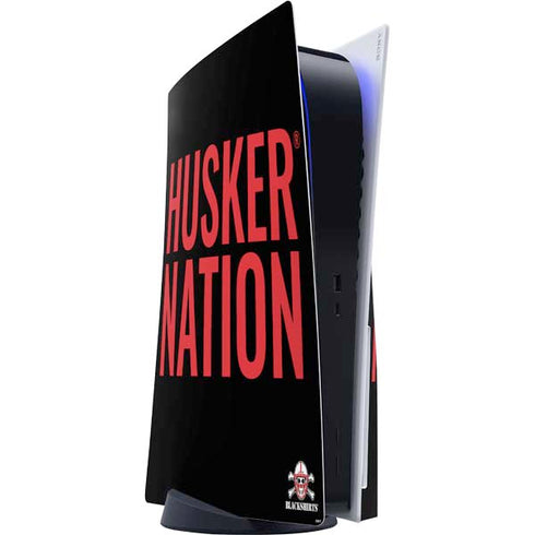 University of Nebraska Husker Nation PlayStation PS5 Skins