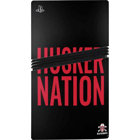 University of Nebraska Husker Nation PS5 Pro Bundle Skin