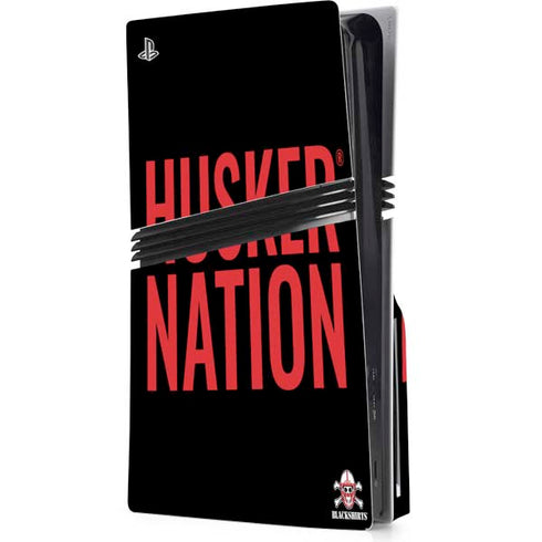 University of Nebraska Husker Nation PlayStation PS5 Skins