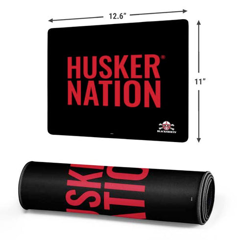 University of Nebraska Husker Nation Gaming Mouse Pad