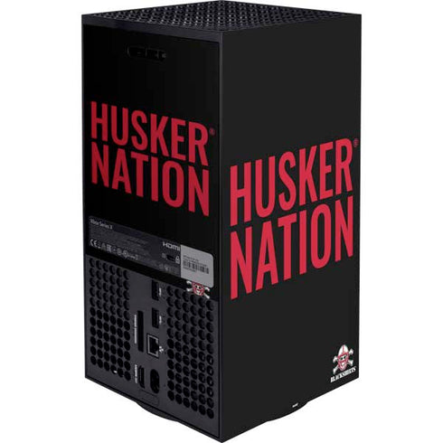 University of Nebraska Husker Nation Xbox Series X Bundle Skin