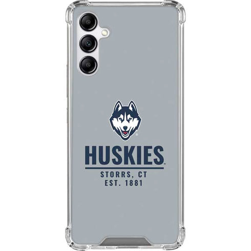 University of Connecticut Huskies Est 1881 Gabb Phone 4 Clear Case