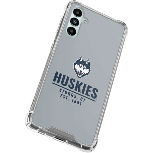 University of Connecticut Huskies Est 1881 Gabb Phone 4 Clear Case