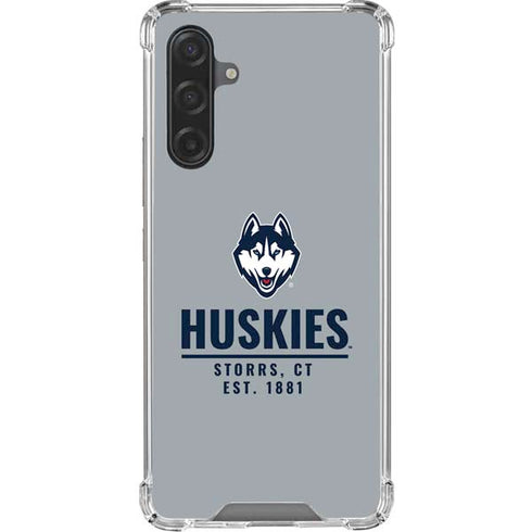 University of Connecticut Huskies Est 1881 Galaxy A17 Clear Case