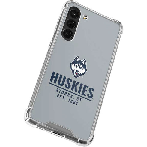 University of Connecticut Huskies Est 1881 Galaxy S24 FE Clear Case