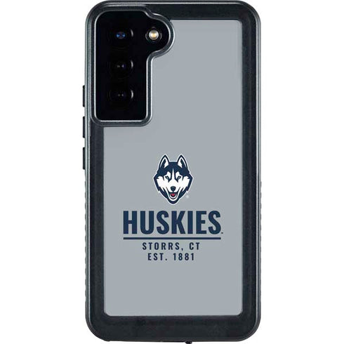 University of Connecticut Huskies Est 1881 Galaxy S24 Plus Waterproof Case