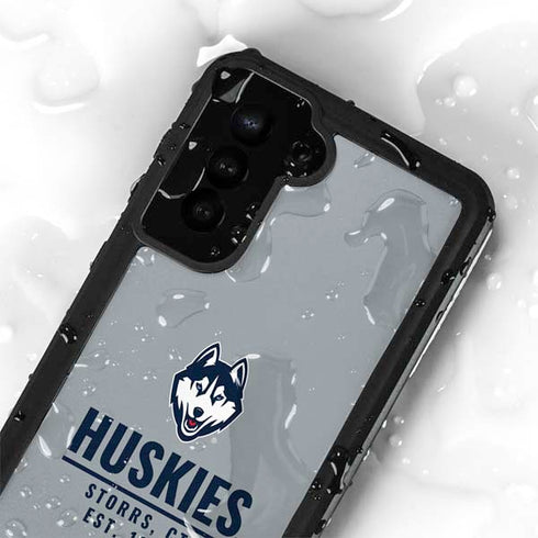 University of Connecticut Huskies Est 1881 Galaxy S24 Plus Waterproof Case