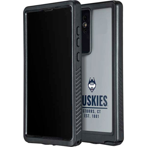 University of Connecticut Huskies Est 1881 Galaxy S24 Ultra Waterproof Case