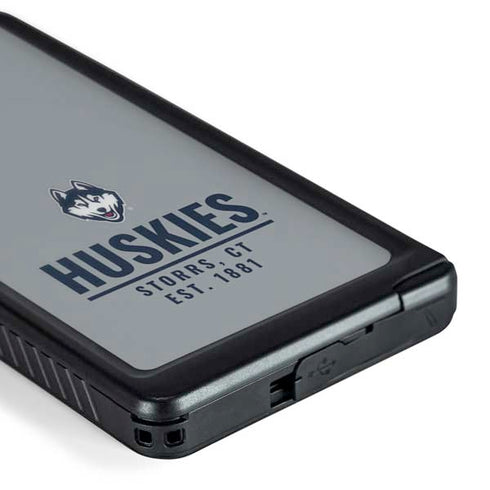 University of Connecticut Huskies Est 1881 Galaxy S24 Ultra Waterproof Case
