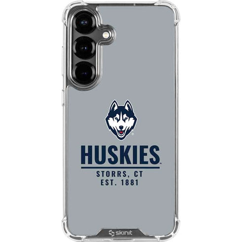 University of Connecticut Huskies Est 1881 Galaxy S26 Plus Clear Case