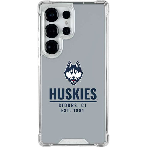 University of Connecticut Huskies Est 1881 Galaxy S26 Ultra Clear Case
