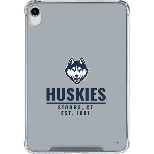 University of Connecticut Huskies Est 1881 iPad 11th Gen (2025) Clear Case