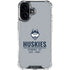 University of Connecticut Huskies Est 1881 iPhone 16 Clear Case
