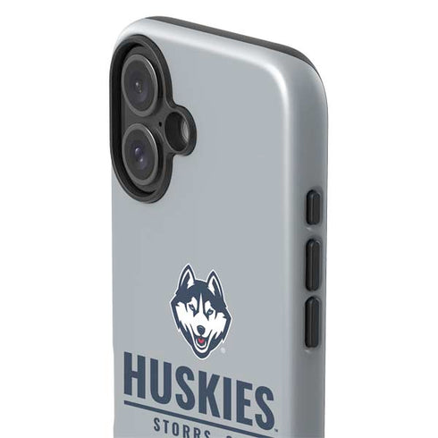 University of Connecticut Huskies Est 1881 iPhone 16 Plus Impact Case