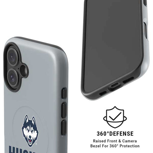 University of Connecticut Huskies Est 1881 iPhone 16 Plus Magsafe Impact Case