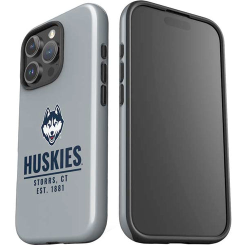 University of Connecticut Huskies Est 1881 iPhone 16 Pro Impact Case