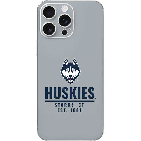 University of Connecticut Huskies Est 1881 iPhone 16 Pro Max Skin