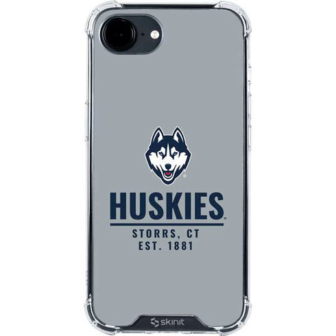 University of Connecticut Huskies Est 1881 iPhone 16e Clear Case