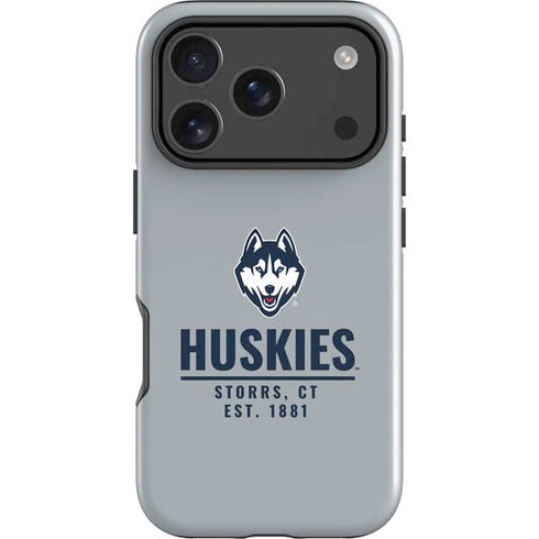 University of Connecticut Huskies Est 1881 iPhone 18 Pro Impact Case