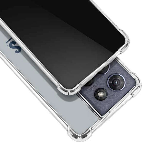 University of Connecticut Huskies Est 1881 Moto G 5G (2025) Clear Case