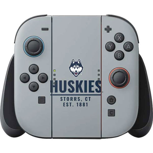 University of Connecticut Huskies Est 1881 Nintendo Switch 2 (2025) Joy-Con Controller Skin