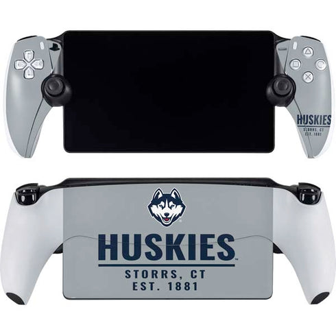 University of Connecticut Huskies Est 1881 PlayStation Portal Remote Player Skin