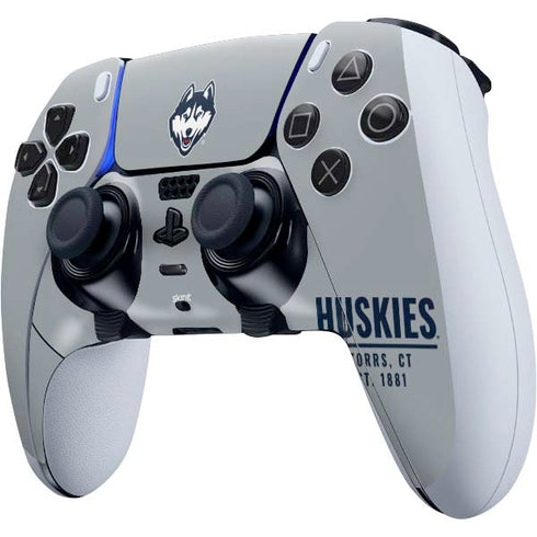 University of Connecticut Huskies Est 1881 PS5 DualSense Edge Pro Controller Skin