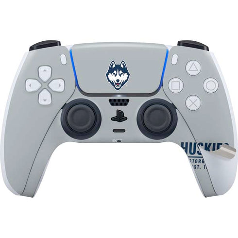 University of Connecticut Huskies Est 1881 PS5 Pro Disk Bundle Skin