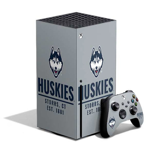University of Connecticut Huskies Est 1881 Xbox Series X Skins