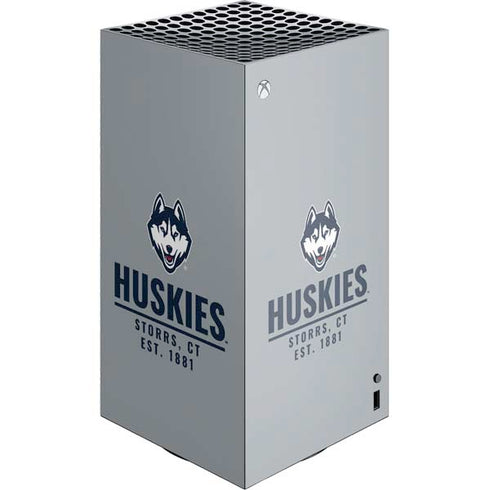University of Connecticut Huskies Est 1881 XBox Series X Digital Edition Console Skin
