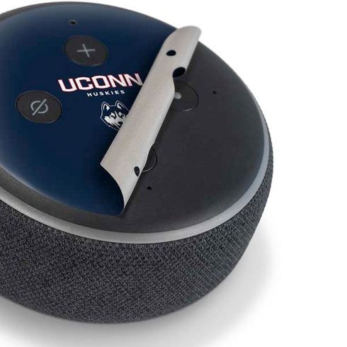 University of Connecticut Huskies UConn Amazon Echo Dot Skin